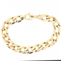 Pre Owned Mens Curb Bracelet ZX414